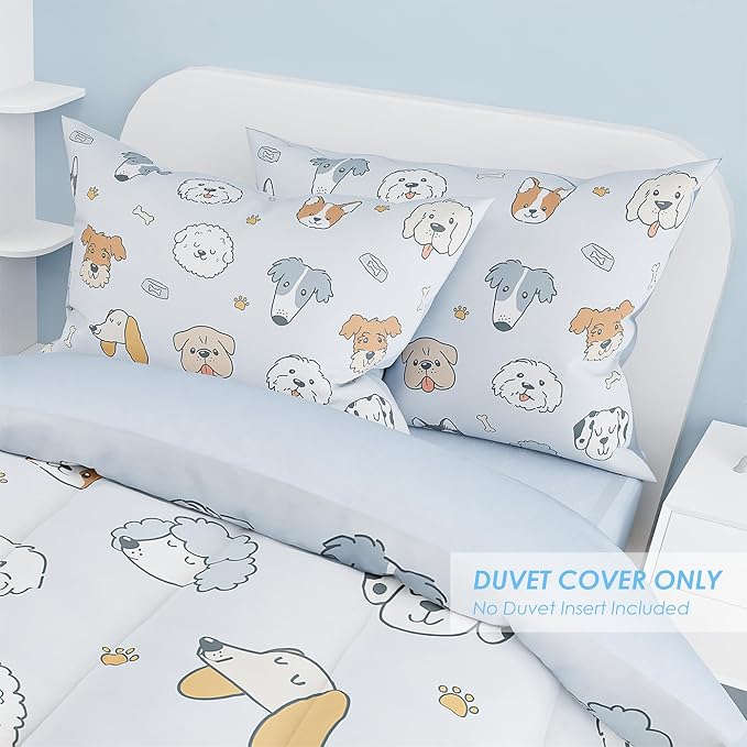 SANDJEST Dog Duvet Cover Sets Twin Size - Image 5