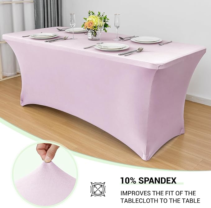 Obstal 4Ft Stretch Spandex Table Cover - Image 2