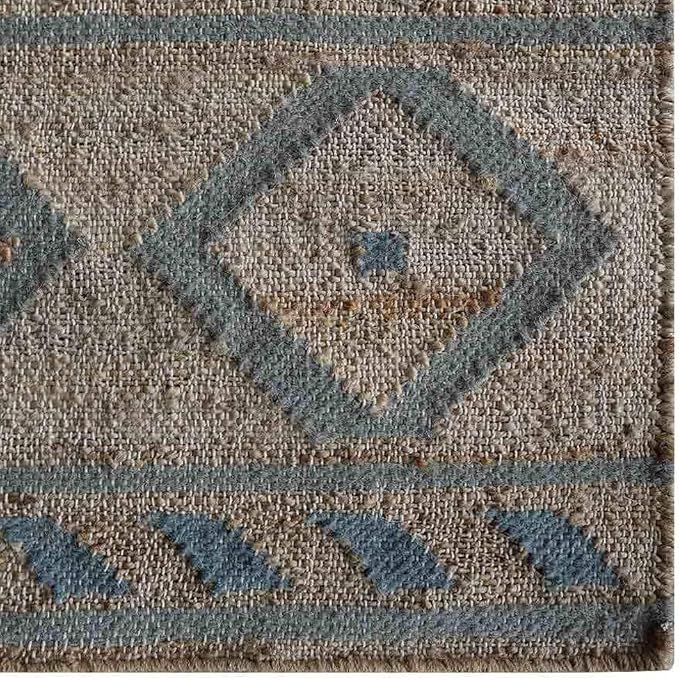 Rugsotic Carpets Hand Woven Flat Weave Kilim Wool 3'x5' Area Rug Solid Silver - Image 5