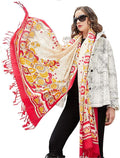 DANA XU 100% Merino Wool Pashmina Shawl by DANAXU