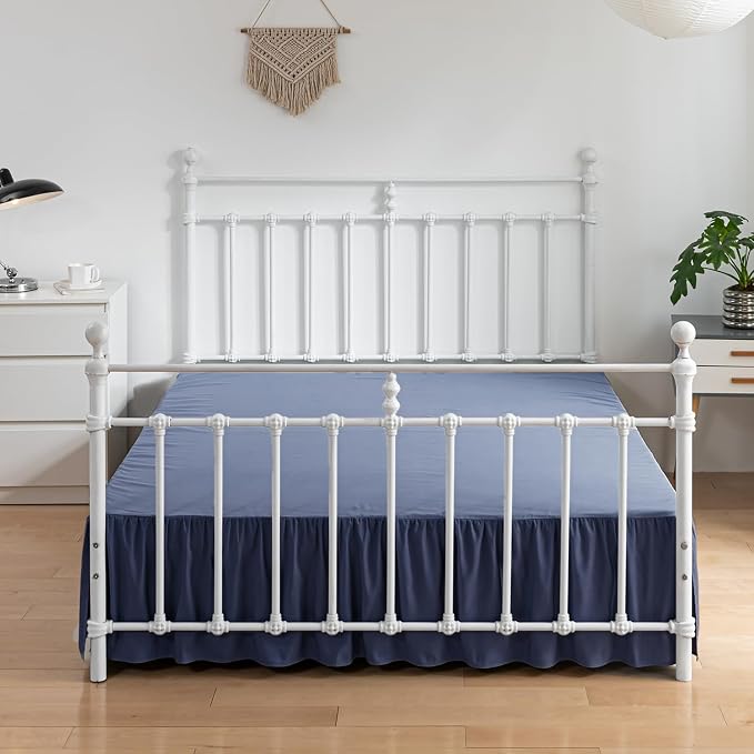 Twin Size Bed Skirt Ruffled Bed Skirt - Image 4