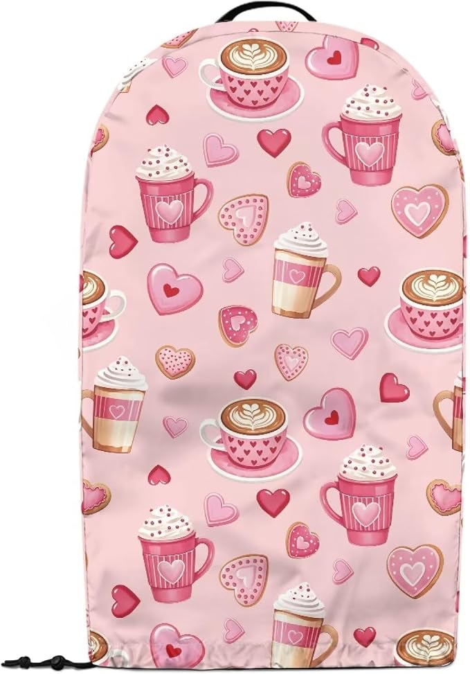 Valentine's Day Coffee Machine Dust Cover Appliance Dust Covers Anti - Image 2