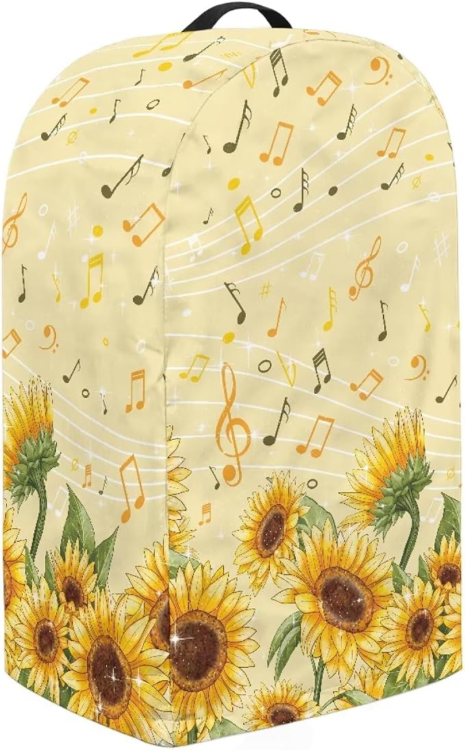 Blender Covers Kitchen Appliance Dust Cover Music Notes Sunflower Blender - Image 3