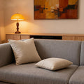 Throw Couch Pillow with Insert 18x18 Inches Set of 2 Square, Cute Modern Home by Unknown