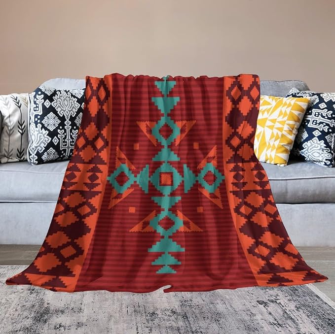 Aztec Throw Blanket - Image 6