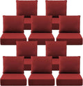 Luxury 6" Outdoor Cushions for Patio Furniture, Fade Resistant Couch Chair by Pugire