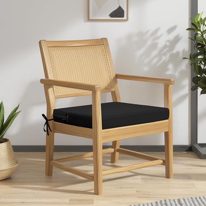 idee-home Outdoor Chair Cushions Set of 4, Dining Chair Pads - Image 5
