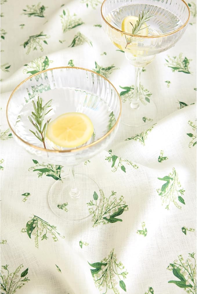 Solino Home Lily Floral Print Table Runner 60 inch - Image 9