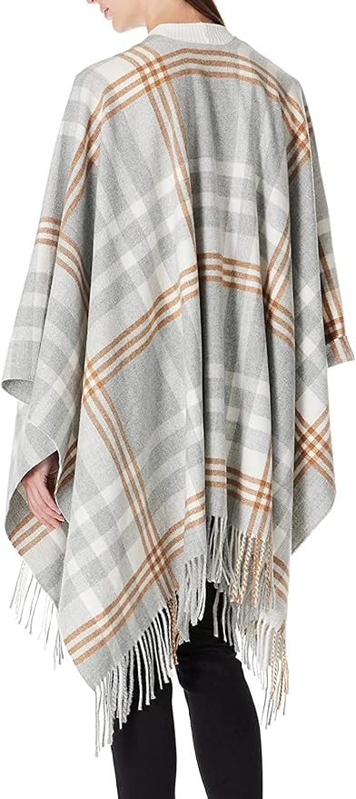 Breezy Lane Women's Shawl Wraps Warm Poncho Ruana Wrap Cardigan - Image 4