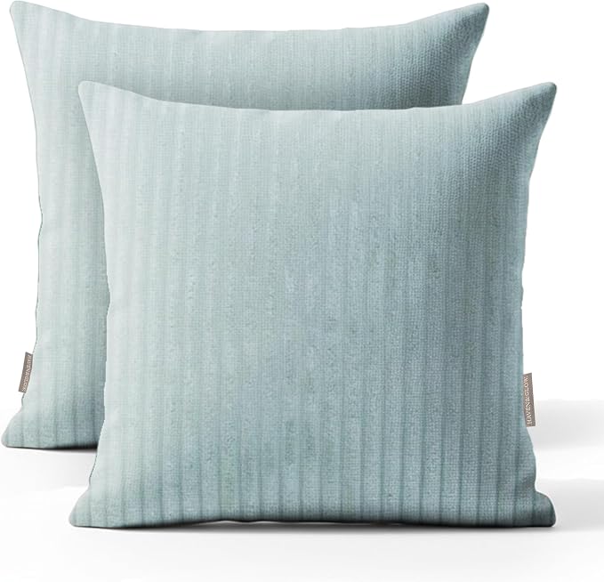 Haven & Glow Decorative Throw Pillow Cover – Square Cushion Case by Unknown