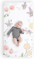 JumpOff Jo - Fitted Crib Sheet, Super Soft Breathable 100% Cotton Baby Crib by JumpOffJo