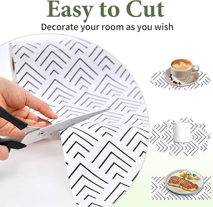 Shelf Liner for Kitchen Cabinets Non Adhesive Drawer Liner Non-Slip Thickened - Image 6