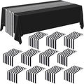 Striped Table Runner Polyester Decor Striped Design Modern Table Runner Elegant by Breling