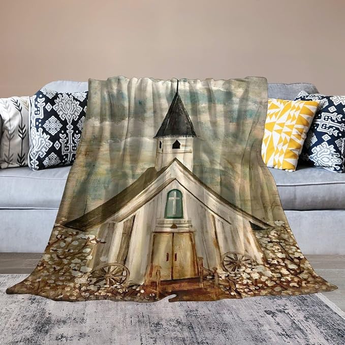 Christian Church Blanket Religious Gifts - Image 2