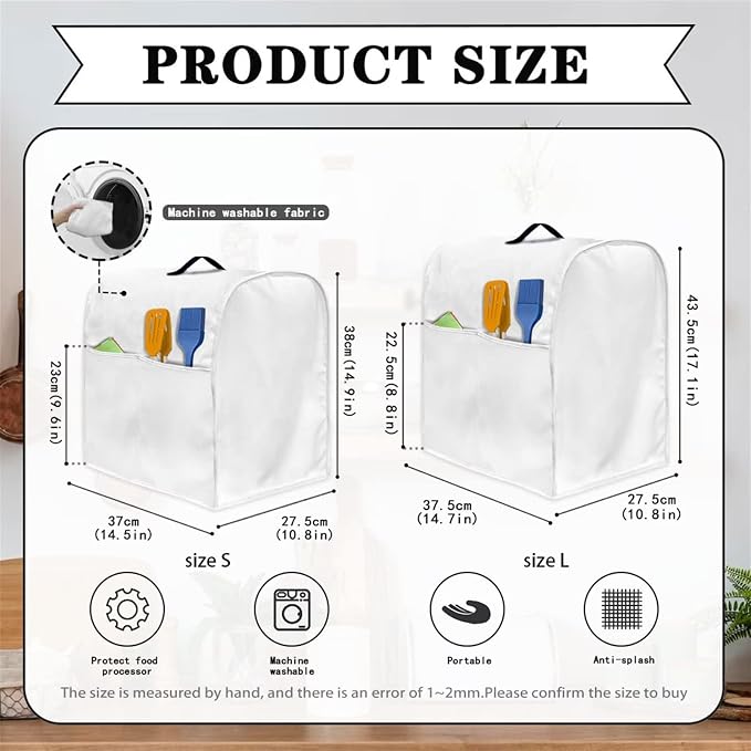 Fashion Mixer Covers Beach Print Indoor Kitchen Decorations, Polyester - Image 6