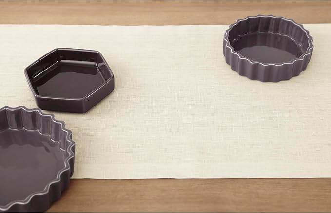 Solino Home Linen Ivory Table Runner 120 Inches Long - Image 3