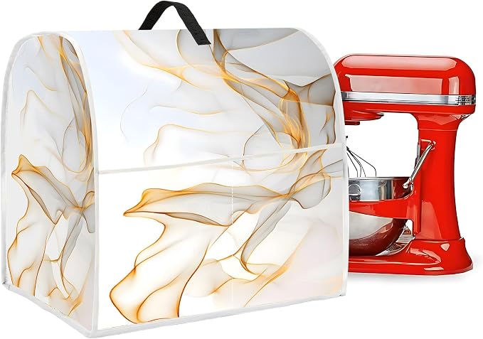 Mixer Dust Cover for 6-8 Qt Stand Mixer, Cloth Cover - Image 6