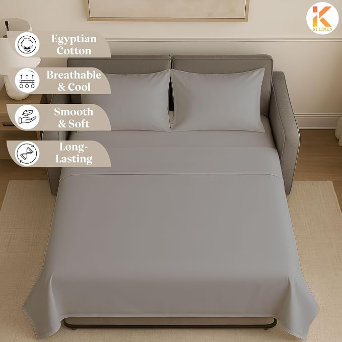 Sleeper Sofa Bed Sheet Set - Image 3