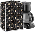 Coffe Pattern Coffee Maker Covers Lightweight Stain Resistant by Unknown
