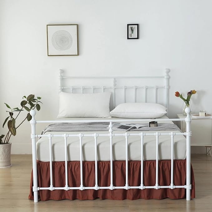 Bed Skirt Queen Size Ruffled Bed Skirt - Image 5