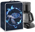 Mumeson Sea Turtle Butterfly Coffee Maker Cover, Home Kitchen Appliance by Mumeson