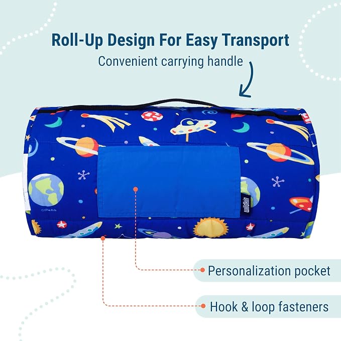 Wildkin Kids Original Nap Mat – Cozy Kids Sleep Mat - Image 4