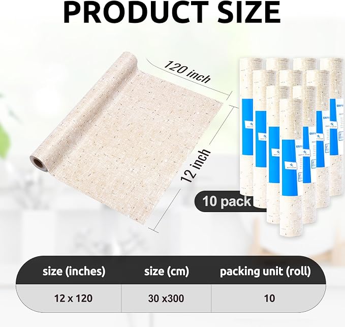 RAY STAR 12X120 Inch Shelf Liner - Image 5