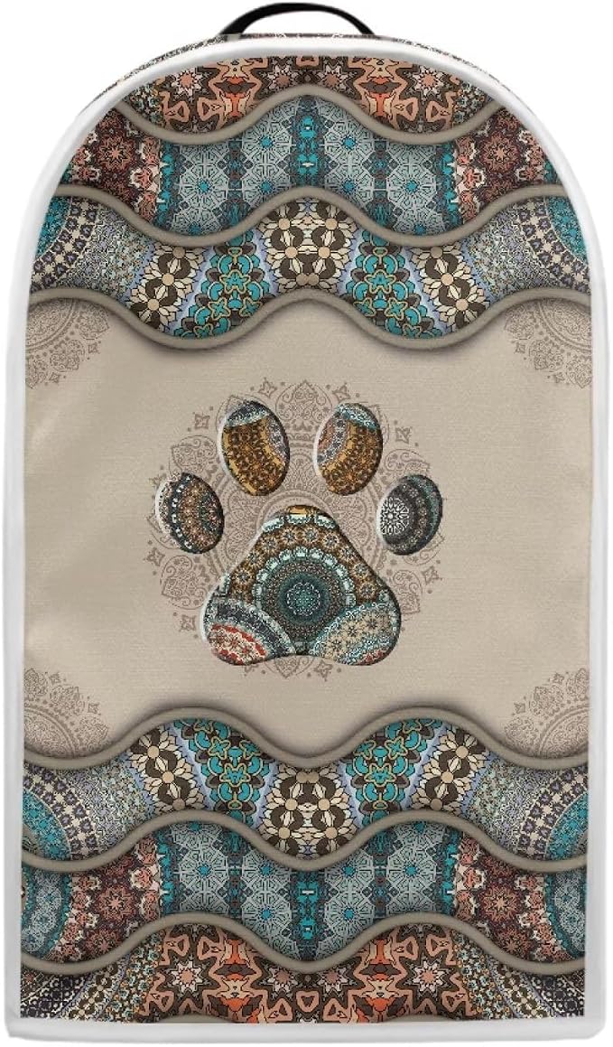 Talayituse Boho Paw Print Blender Dust Cover, Fingerprint Protection Cover by Talayituse