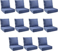 Outdoor Cushion Set for Furniture Patio Furniture, UV Resistant, Water Resistant by PLANNTONNEO