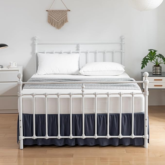 Bed Skirt Twin Size Ruffled Bed Skirt - Image 3