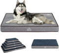 VANKEAN Dog Bed Soft Crate Pad Mat Reversible Warm& Cool, Washable Comfy Kennel by VANKEAN