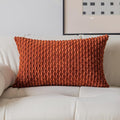 Kevin Textile Fall 12x20 Inch Pillow Cover 1 Pack Boho Decorative Soft Striped by KevinTextile