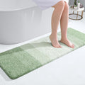 OLANLY Bathroom Runner Rugs 47x17, Extra Soft Absorbent Microfiber Bath Rugs by OLANLY