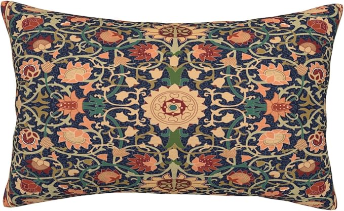 William Morris Vintage Floral 20x12 inches Throw Pillow Covers Cushion Covers by Unknown