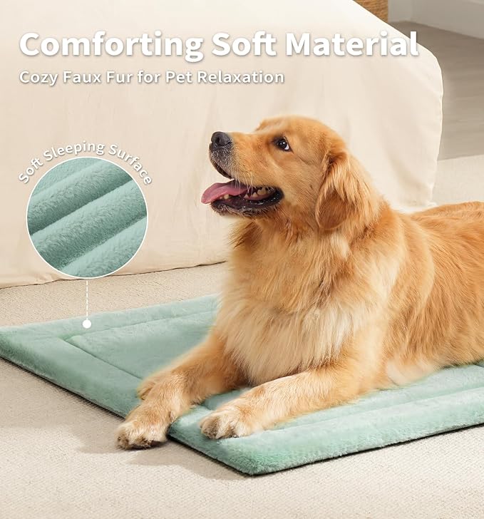 MADE 4 PETS Dog Crate Pad Bed for Large Dogs, Washable & Reversible, Anti-Slip - Image 2