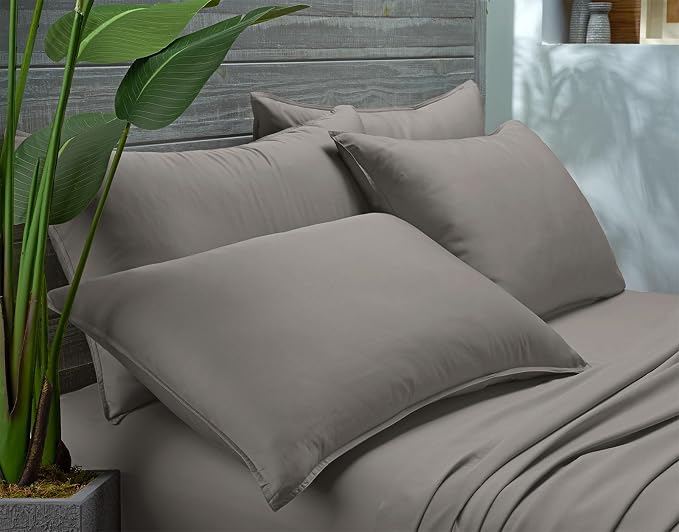 Pure Bamboo California King Sheets, Genuine 100% Organic Viscose Derived from - Image 4