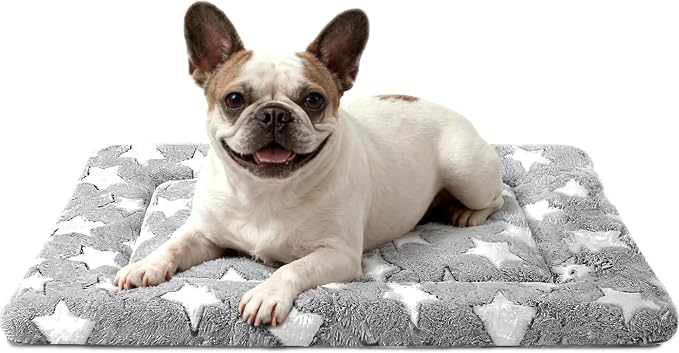 Dog Bed Mat, Reversible Crate Pad & Durable Dog Bed by FogkissComfyPawsHome