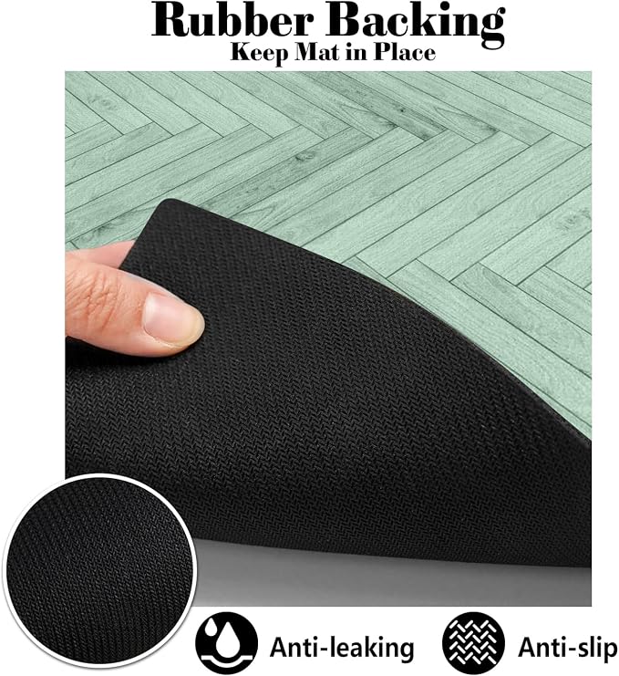 Dog Food Mats for Floors Absorbent, Pet Cat Food Mat - Image 5