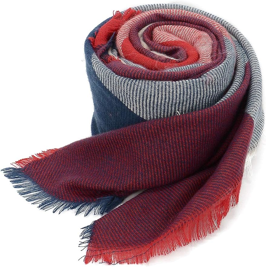 American Trends Women's Cozy Warm Winter Fall Blanket Scarf Stylish Soft Chunky - Image 2