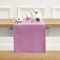 Solino Home Linen Violet Table Runner 90 Inches Long by SolinoHome