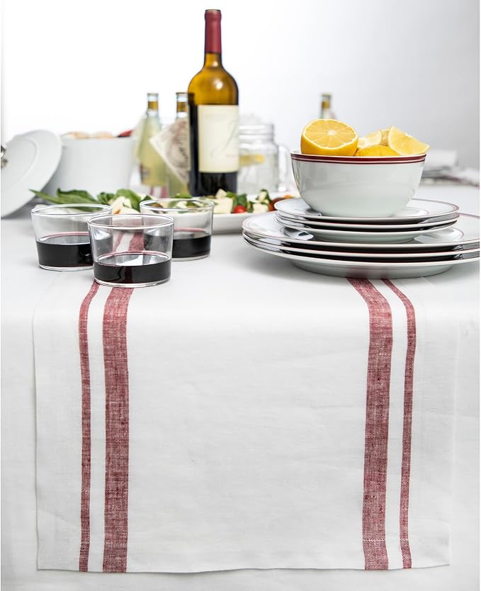 Solino Home Linen Table Runner 48 Inches by SolinoHome