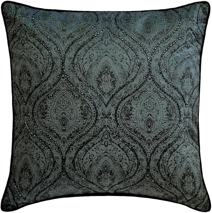 The HomeCentric King/Queen/Twin Gray Decorative CA King 86"x18" Bed Runner - Image 6