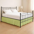 KRISHNA Ruffled Bed Skirt with Split Corners Full, 100% Microfiber Hotel Quality by Unknown