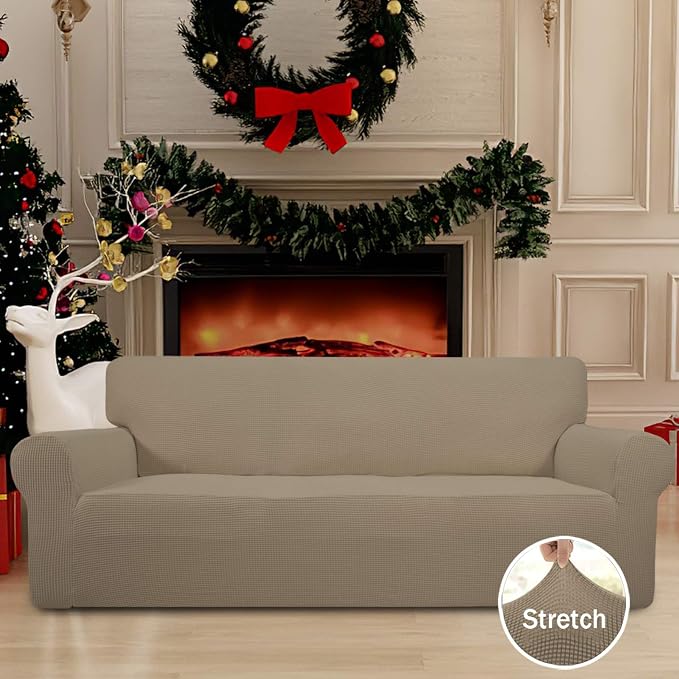 Easy-Going Stretch Sofa Slipcover 1-Piece Sofa Cover Furniture Protector Couch - Image 2