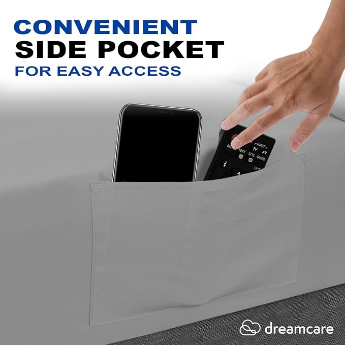 DREAMCARE Sheet Set, Cooling Microfiber, Luxury Hotel Bed Sheets - Image 4