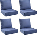 Outdoor Cushion Set for Furniture Patio Furniture, UV Resistant, Water Resistant by PLANNTONNEO