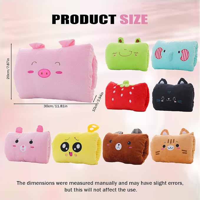 Kids Cartoon Hand Pillow Hand Warmer, Soft Cotton, - Image 8