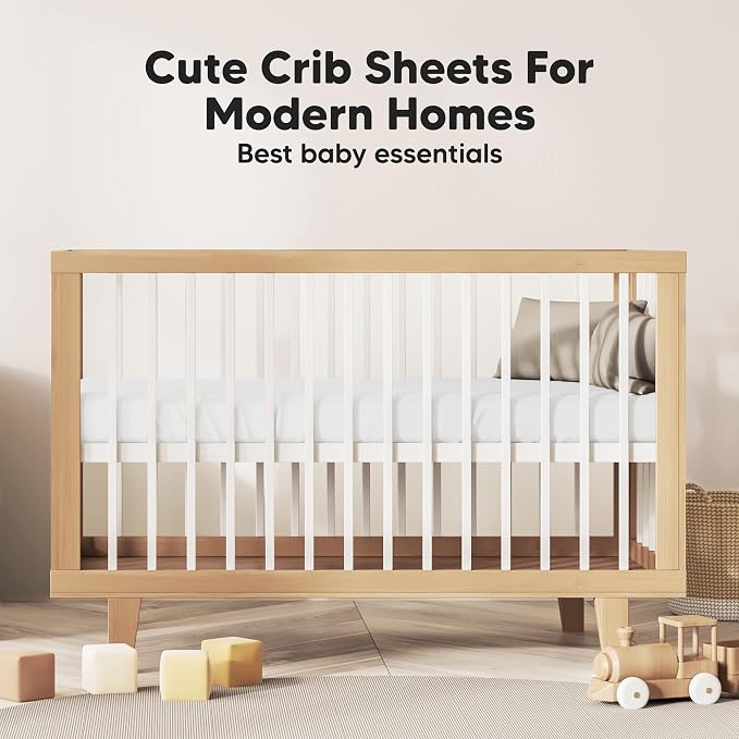 KeaBabies 2-Pack Baby Crib Sheets - Image 8