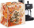 Coffee Maker Cover with Handle Maple Cardinal Dust Protection Washable Foldable by Unknown