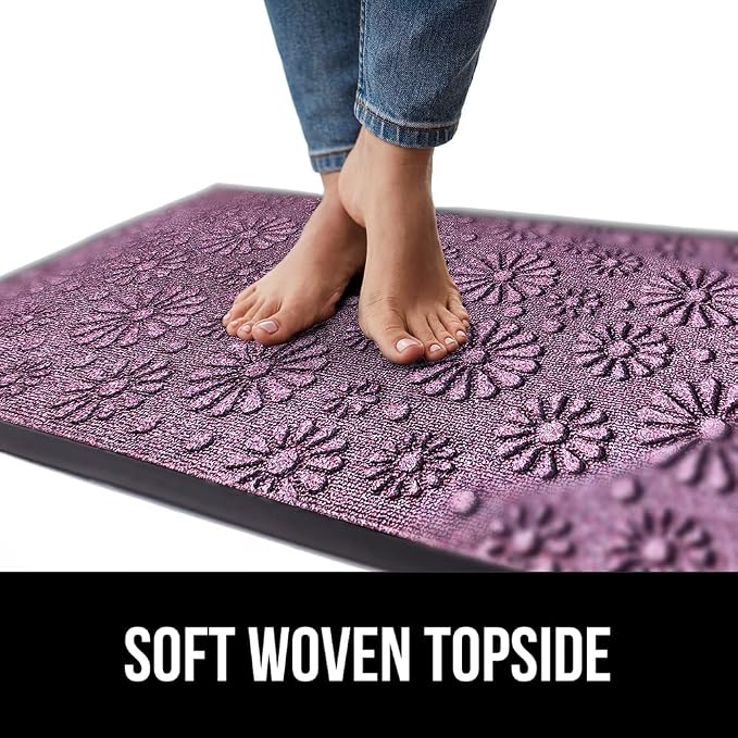GORILLA GRIP 100% Waterproof All-Season WeatherMax Doormat, Durable Natural - Image 7